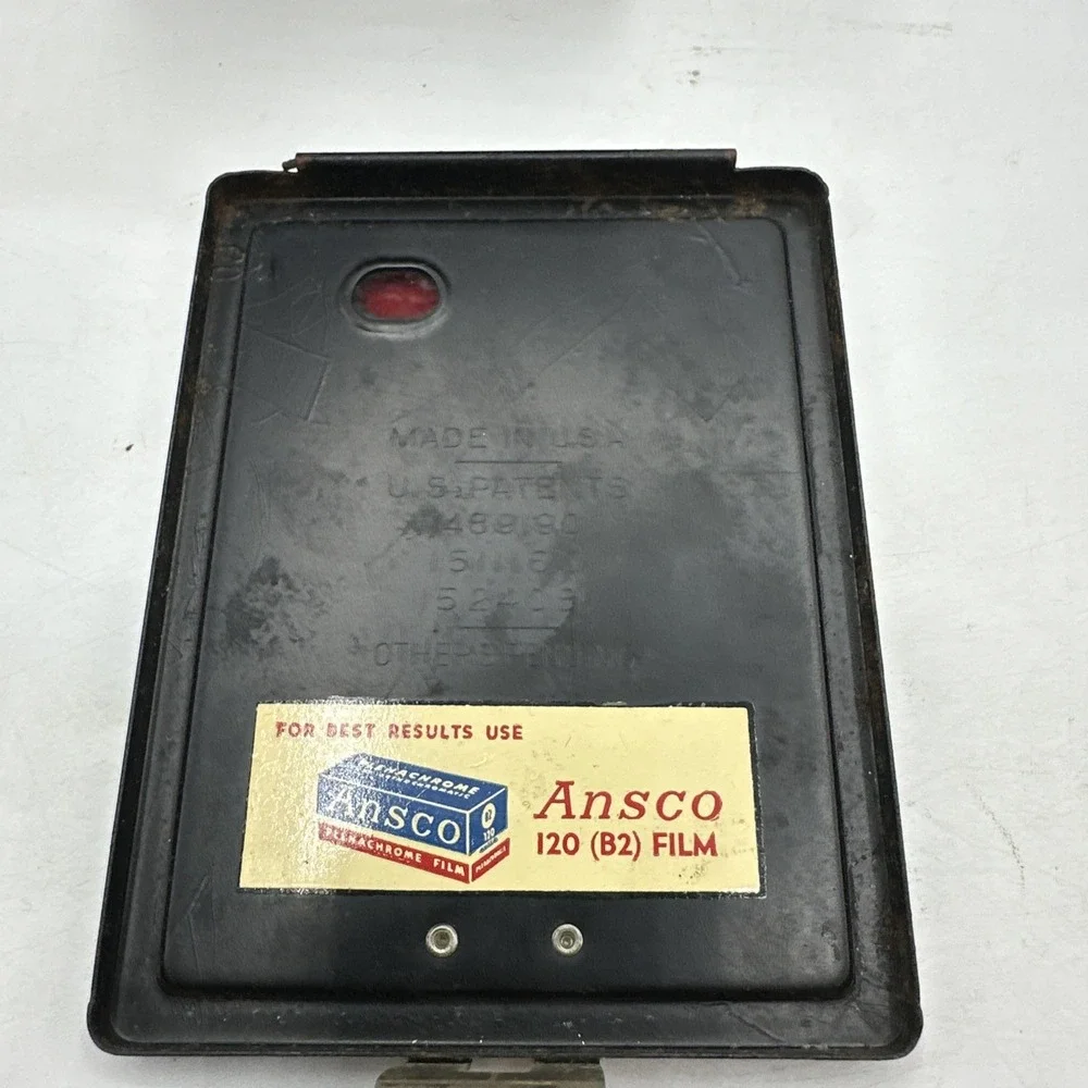 Ansco Shur Shot Jr Box Camera 1940's Not Tested